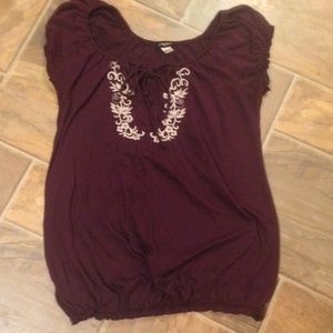 2 Light weight short-sleeved blouses